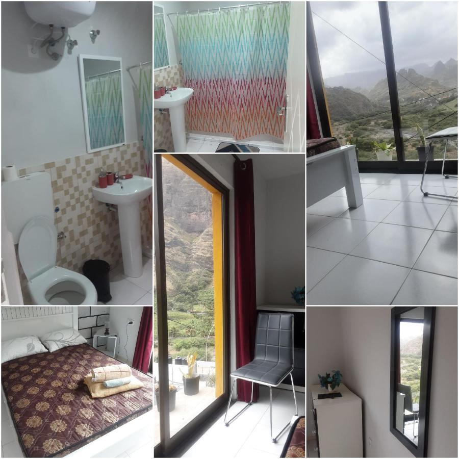 Casa Familiar Por Do Sol Bed & Breakfast Ribeira Grande Eksteriør bilde