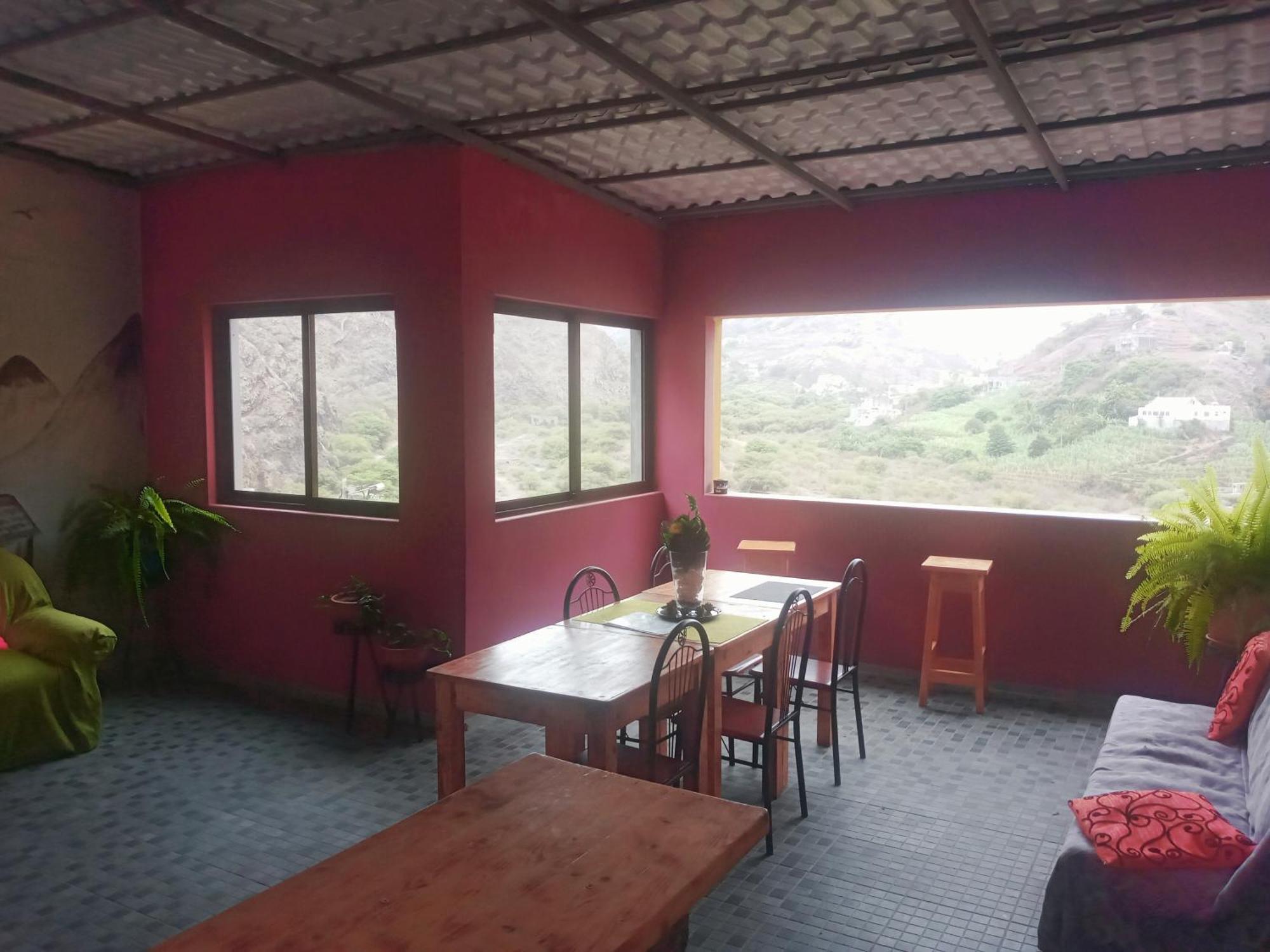 Casa Familiar Por Do Sol Bed & Breakfast Ribeira Grande Eksteriør bilde